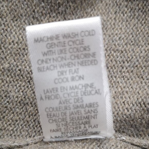 Calvin Klein Men's Size Large Brown Lightweight Straight Fit Sweater - Picture 5 of 8